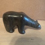 Inuit Serpentine Bear Stone Carving