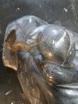 Signed Inuit Antique Stone Carving by MATHNE