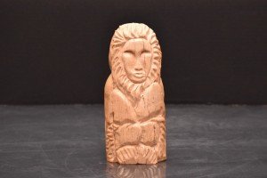 Inuit Carved Figure - Fossilized Buffalo Bone