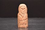 Inuit Carved Figure - Fossilized Buffalo Bone