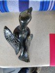 Handcrafted Inuit Soapstone Bird Carving