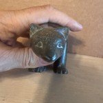 Inuit Serpentine Bear Stone Carving