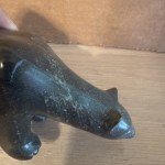 Inuit Serpentine Bear Stone Carving