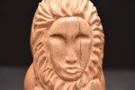 Inuit Carved Figure - Fossilized Buffalo Bone