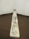 Inuit Carving: Man, Child, Sled, and Dogs