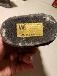 Handmade 1990s Inuit Soapstone Wolf Carving