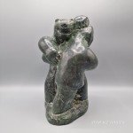 Wolf Sculpture - Inuit Stone Carving 10