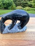 1976 Inuit Stone Carving of Polar Bear