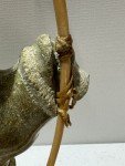 Signed Donny Pitsiulak Inuit Hunter Stone Carving