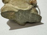 Signed Donny Pitsiulak Inuit Hunter Stone Carving