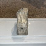 Inuit Soapstone Carving: Eskimo Hugging Bear