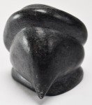 1982 Woman's Face Soapstone Carving by Nalukturuk