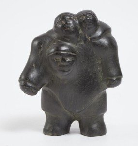 David Ikutaaq Family Inuit Art Carving