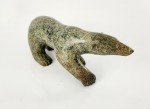 Stalking Polar Bear Inuit Art Carving