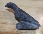 Hand Carved Inuit Soapstone Bird Sculpture