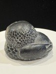 Inuit Hand Carved Soapstone Owl Figurine 2.5
