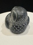 Inuit Hand Carved Soapstone Owl Figurine 2.5