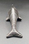 Vintage Inuit Soapstone Whale Carving - 6