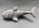 Vintage Inuit Soapstone Whale Carving - 6