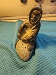 Hand-Carved Inuit Soapstone Sculpture from Canada