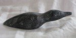 Inuit Carved Stone Bird Sculpture 6.25