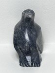 Signed Vintage Inuit Soapstone Bird Carving