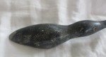Inuit Carved Stone Bird Sculpture 6.25