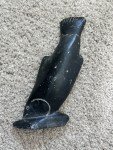 Inuit Soapstone Salmon Fish Carving Sculpture