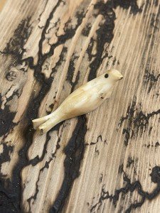 Antique Signed Inuit Seal Carving Figurine