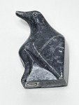 Signed Vintage Inuit Soapstone Bird Carving