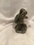 Inuit Seal Hunter Soapstone Carving by DIMU