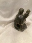 Inuit Seal Hunter Soapstone Carving by DIMU
