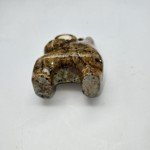 Levi Tetpon Signed Alaskan Inuit Soapstone Hunter Carving
