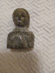 Inuit Stone Carving: Young Woman Sculpture