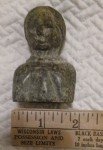 Inuit Stone Carving: Young Woman Sculpture