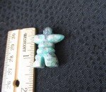 Moss Agate Inukshuk Stone Inuit Carving