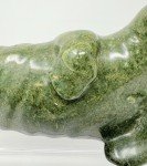 Inuit Soapstone Walrus Art Sculpture - 9.5