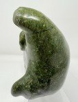 Inuit Soapstone Walrus Art Sculpture - 9.5