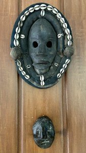 Inuit Stone Face Tribal Art Carving Sculpture