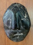 Inuit Stone Face Tribal Art Carving Sculpture