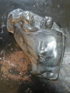 Signed Inuit Antique Stone Carving by MATHNE