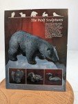 Inuit Soapstone Carving: Wolf and Beaver Family