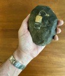 Inuit Stone Face Tribal Art Carving Sculpture