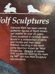 Inuit Soapstone Carving: Wolf and Beaver Family