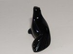 Black Stone Carving of Inuit Seal