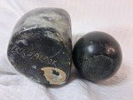 Inuit Soapstone Owl Carving by Bekoa Look