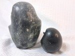 Inuit Soapstone Owl Carving by Bekoa Look