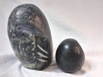 Inuit Soapstone Owl Carving by Bekoa Look