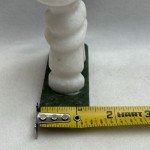 Hand-Carved Inuit Stone Man on Marble Base