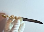Hand-Carved Inuit Letter Opener Knife - 7.5